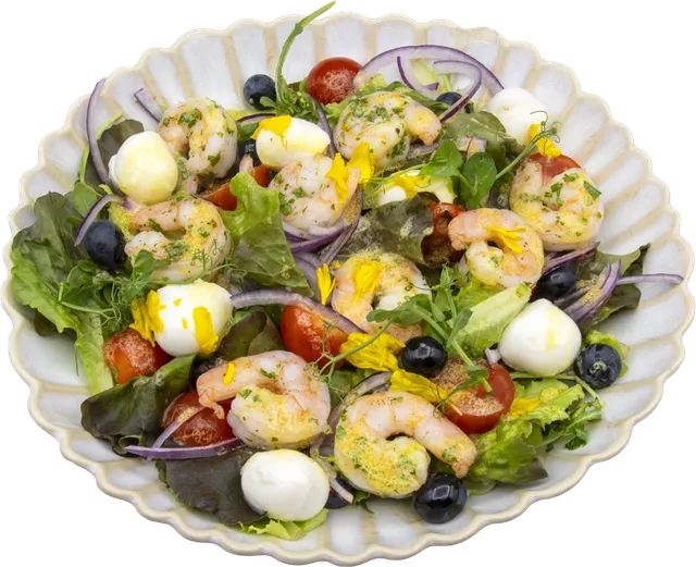 Salada de Camarão