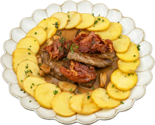 Bife à Portuguesa